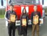 Победители конкурса рисунков "Мой папа - герой, мой папа - пожарный"