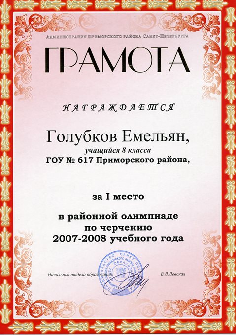 Голубков (РО-черчение) 2007-2008